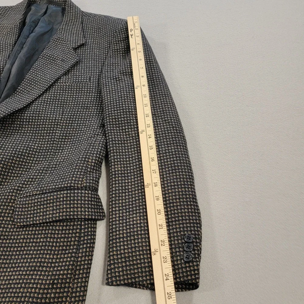 Fioravanti Soft Peruvian Alpaca Blazer Sport Coat Brown Textured Mens 42R Jacket
